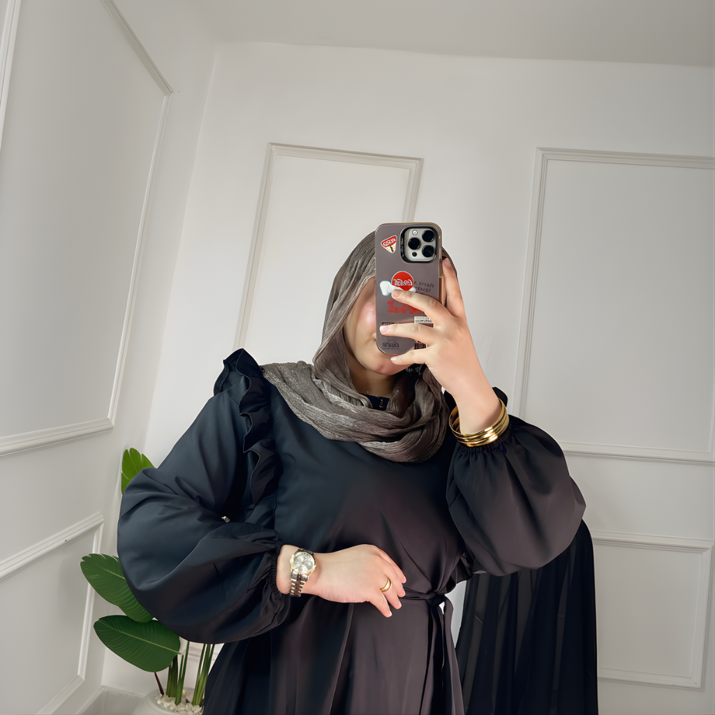 Ruffle Elite Abaya