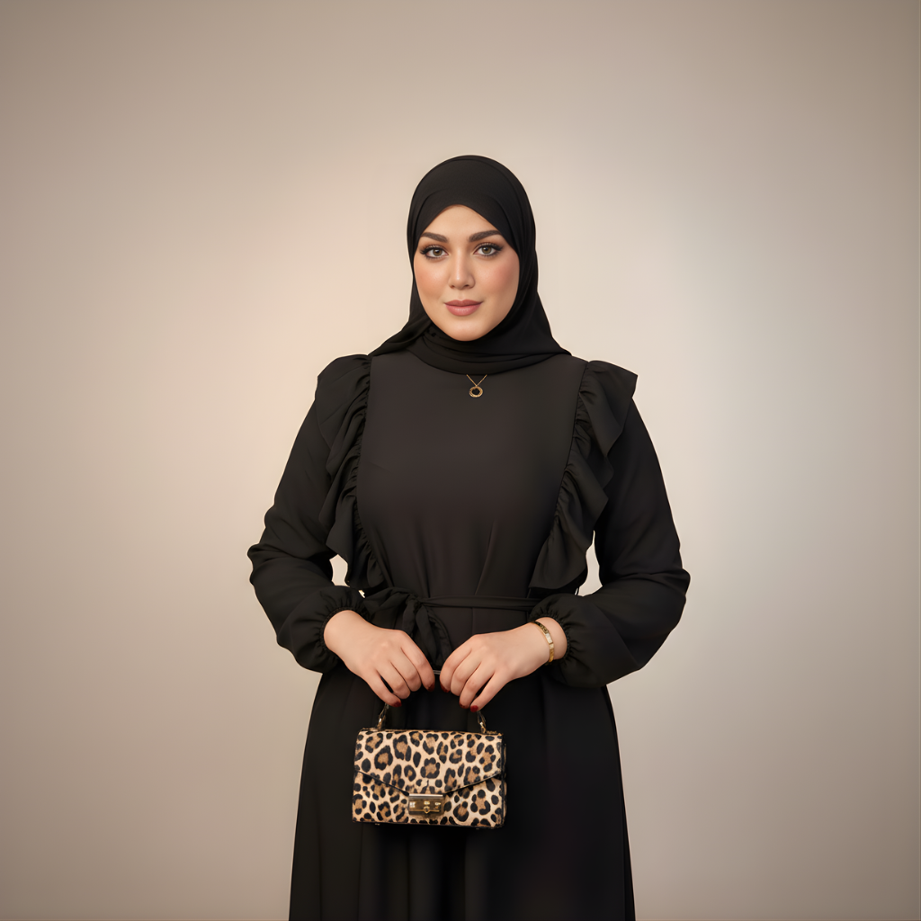 Ruffle Elite Abaya
